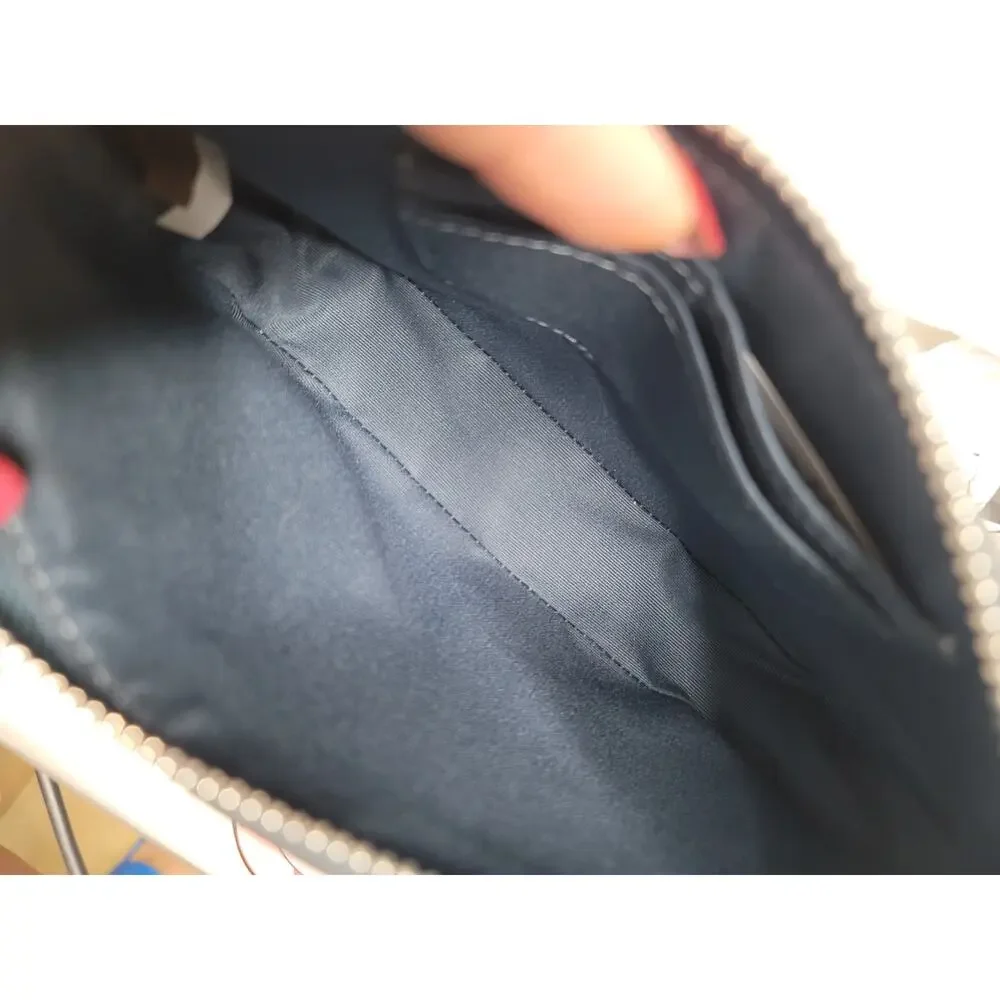 Coach Nolita 19 Navy Red Coach Script